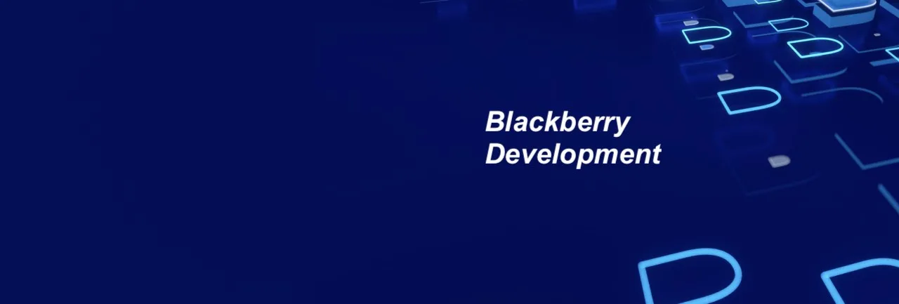 Blackberry App Development by DeviceBee Technologies.