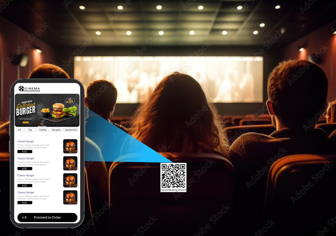 In-Cinema-Food-Ordering-System